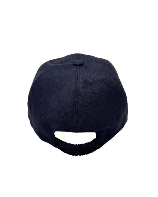 Kiton Blue Logo-Embroidered Baseball Cap for men