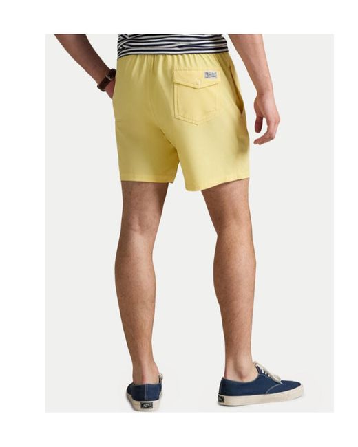 Polo Ralph Lauren Yellow Traveller Classic Swimming Trunks for men