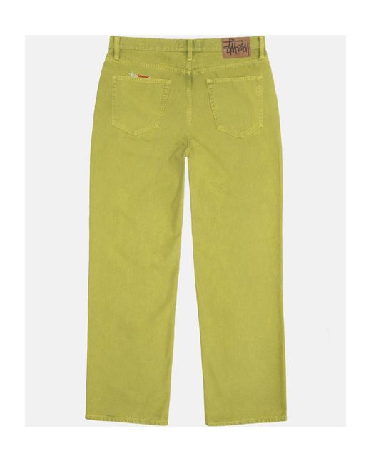 Stussy Big Ol' Garment-Dyed Jeans in Green for Men | Lyst Stussy Big Ol' Garment-Dyed Jeans in Green for Men | Lyst