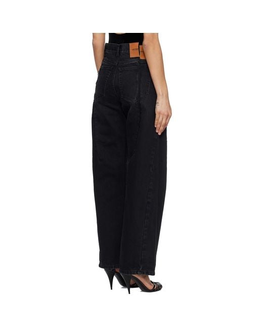 Vetements Black Non-Stretch Jeans for men