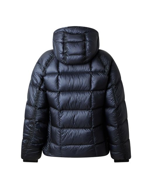 C P Company Blue Lightweight Hooded Down Puffer Jacket for men