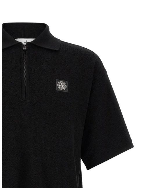 Stone Island Black 5100021 Polo for men