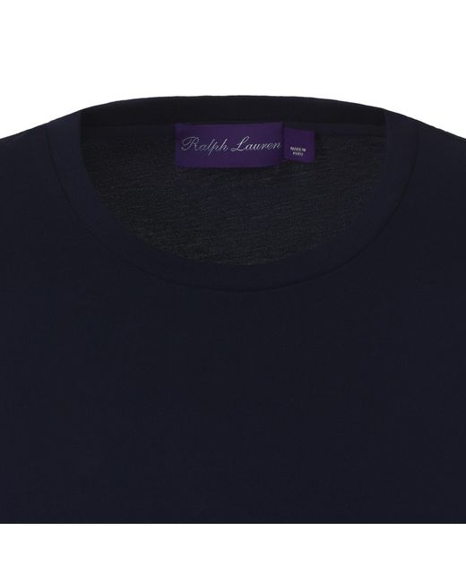 Ralph Lauren Blue Label Logo Embroidered Crewneck T-Shirt for men