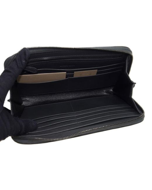 Bottega Veneta Gray Dark Braided Wallet for men