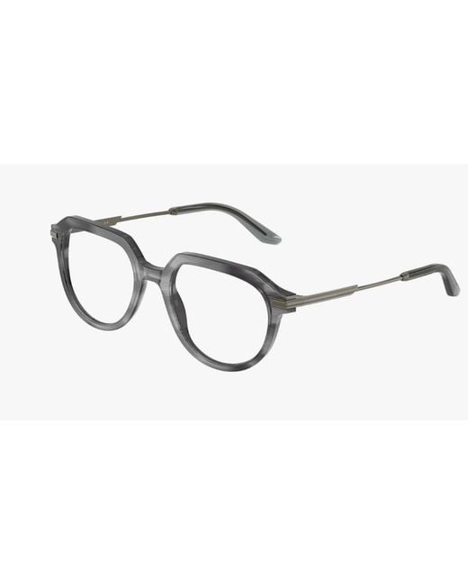 Dolce & Gabbana White Full Frame Plain Mirror for men