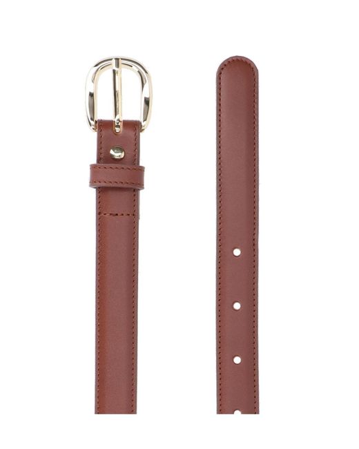 A.P.C. Pink Adjustable Buckle Belt