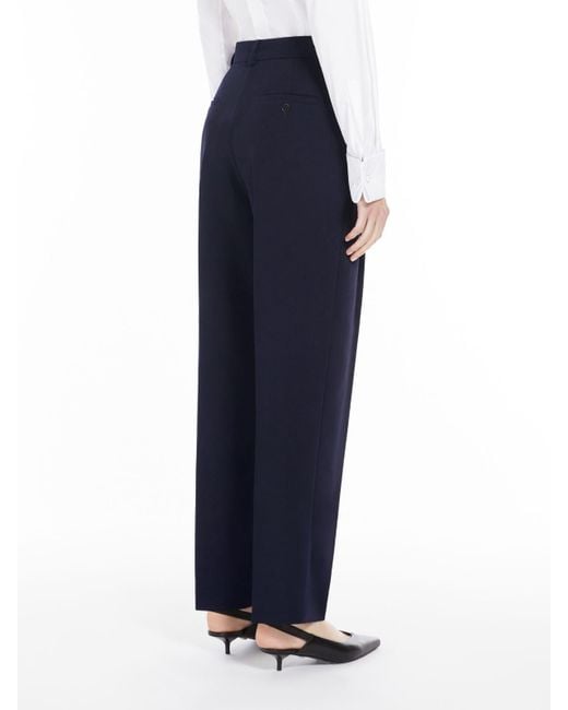 Max Mara Blue Bonito Trousers