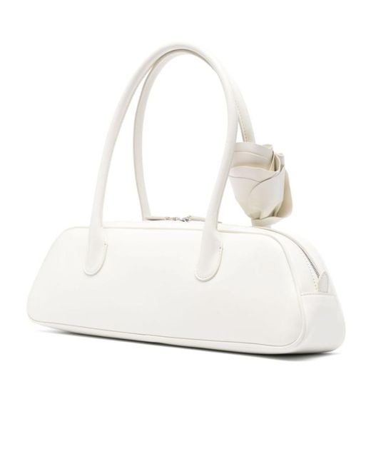 Magda Butrym White Brigitte Shoulder Bag