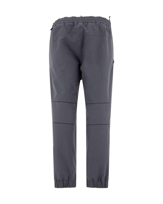 Moncler Gray Grenoble Drawstring Sport Trousers for men