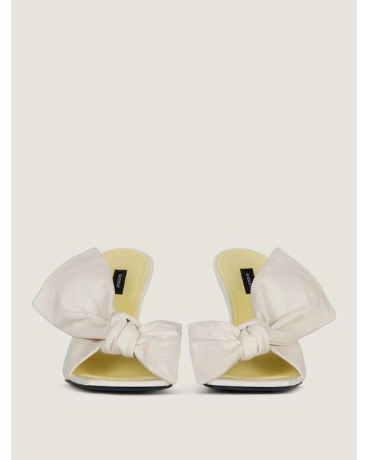 Givenchy White Boudoir Heeled Mules