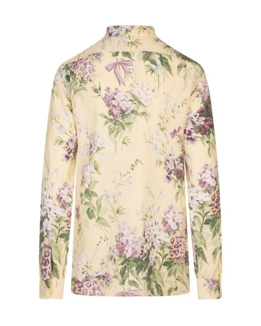 Moschino Natural Long Sleeve Shirt