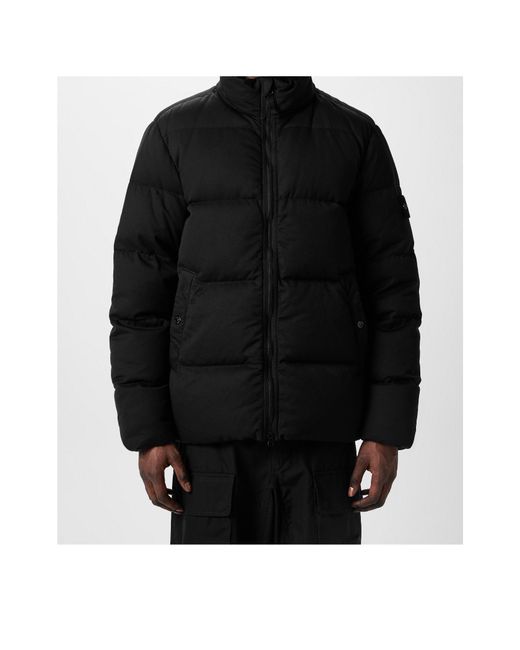 Stone Island Black Ghost Down Puffer Jacket for men