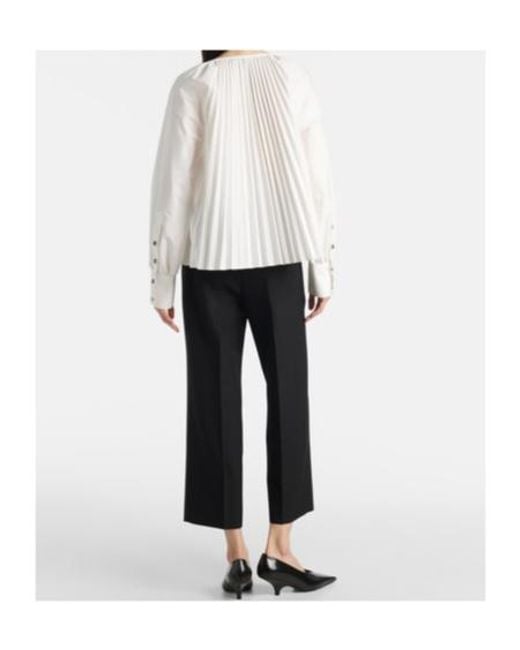 Proenza Schouler White Pleated Design Cover-Up