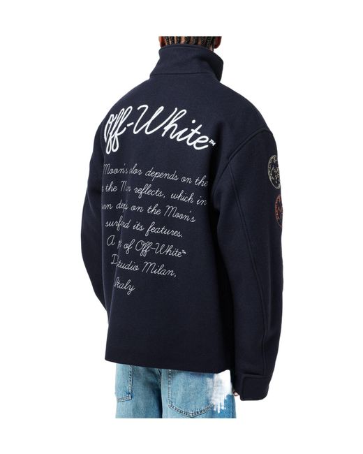 Off-White c/o Virgil Abloh Blue Moon Jacket Sn99 for men