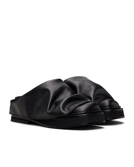 The Attico Black Mini Robin Sabot