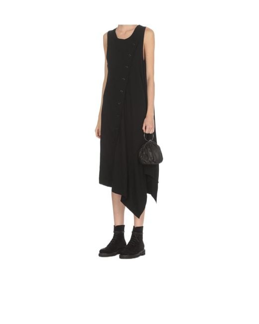 Yohji Yamamoto Black Top-Handle Shoulder Bag