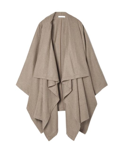 Co. Natural Asymmetrical Cashmere At