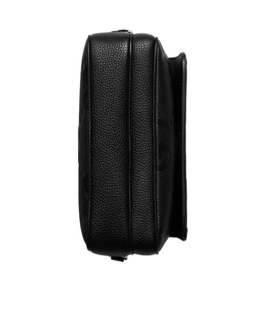 Gucci Black Jumbo Gg Small Crossbody Bag for men