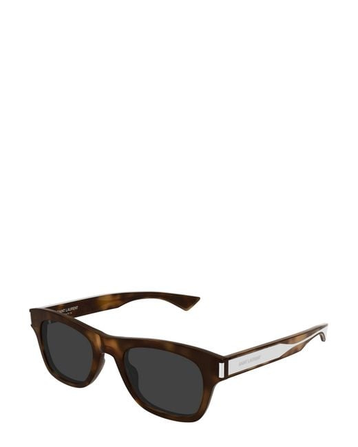 Saint Laurent Black Eyewear Sl877 Rectangular Sunglasses for men