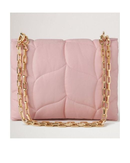 Mulberry Little Softie Chain-Linked Crossbody Bag in Pink | Lyst