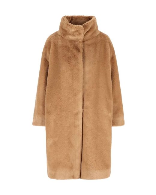 Herno Brown Single-Breasted Coats
