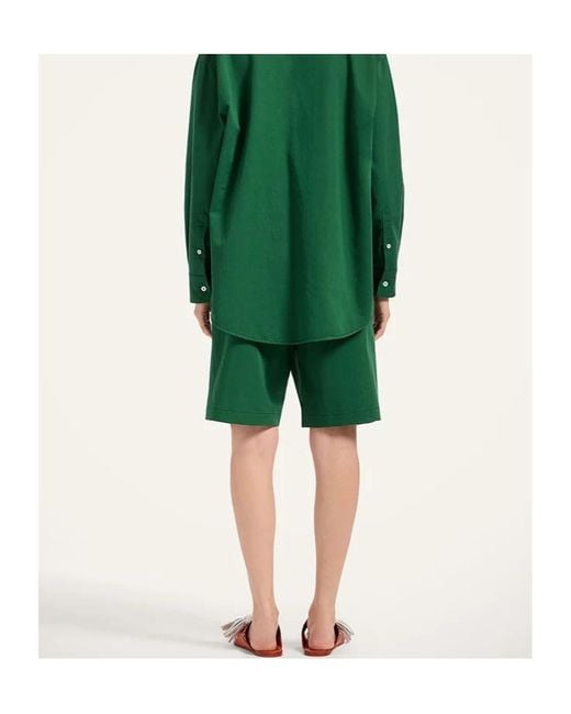 LaDoubleJ Green Tailored Shorts