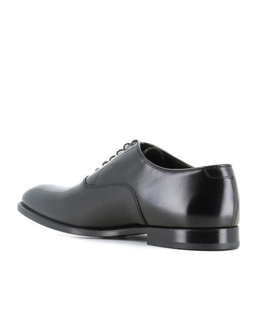 Doucal's Multicolor Round Toe Oxford Shoes for men