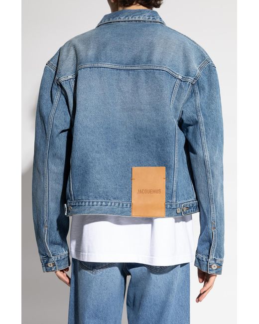 Jacquemus Blue Denim Jacket for men