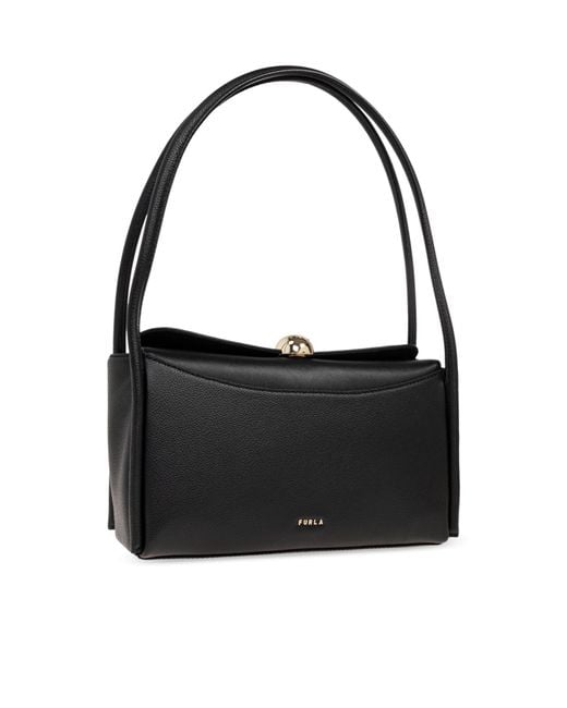 Furla Black Nicole Medium Shoulder Bag