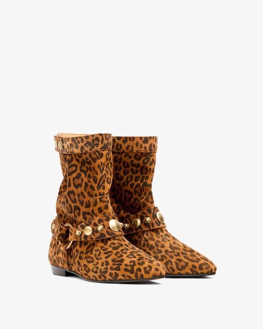 Isabel Marant Brown Stania Boots