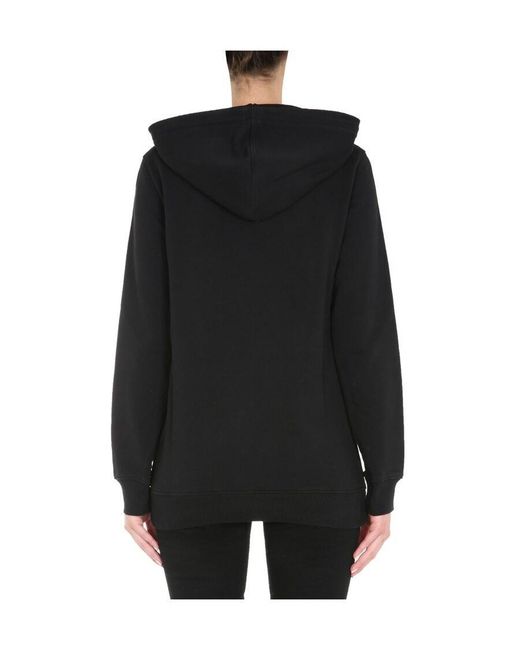 Moschino Black Teddy Bear-Print Hoodie