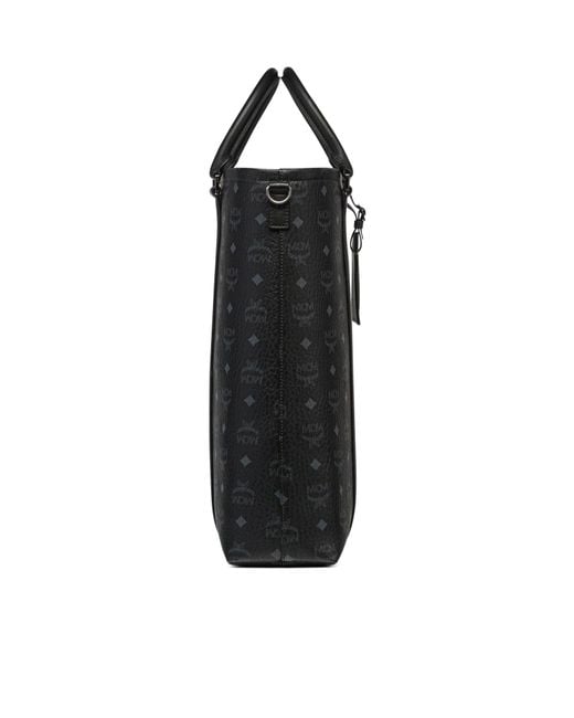 MCM Black Aren N/S Tote for men