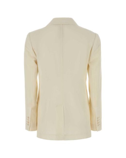 Max Mara White Studio Assenzi Single-Breasted Blazer