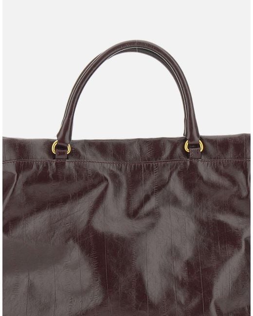 Gianni Chiarini Brown Morgana Top Handle Shoulder Bag