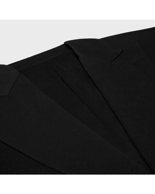 Céline Black Colonne Jacket for men