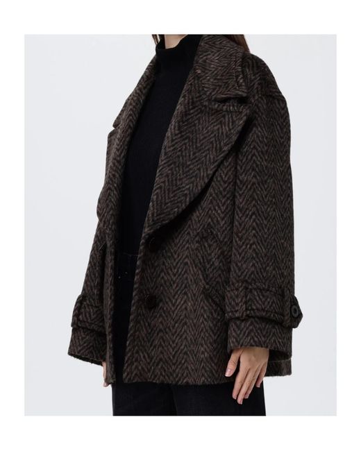 Dondup Black Coat