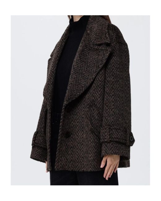 Dondup Black Coat