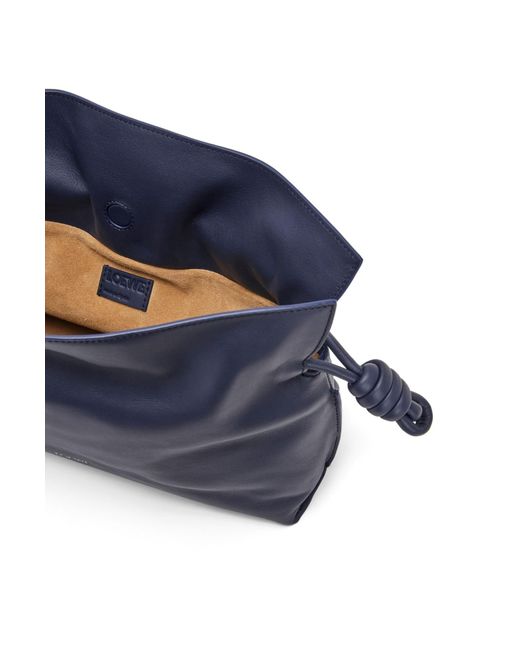 Loewe Blue Leather Flamenco Purse