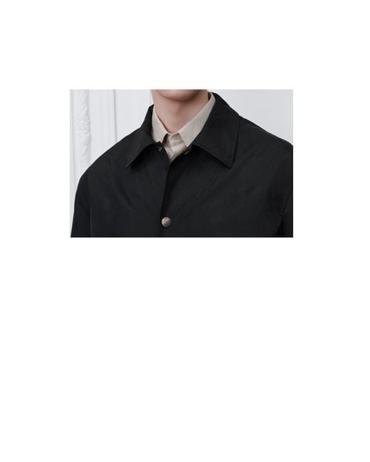 Dior Black Byzance Coach Jacket for men