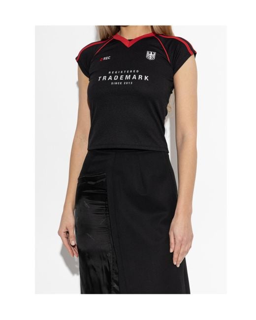 Vetements Black Sports T-Shirt