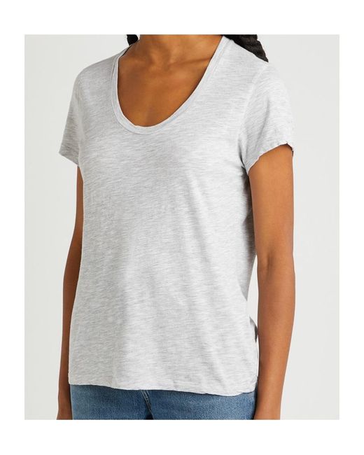 American Vintage White Short-Sleeved T-Shirt
