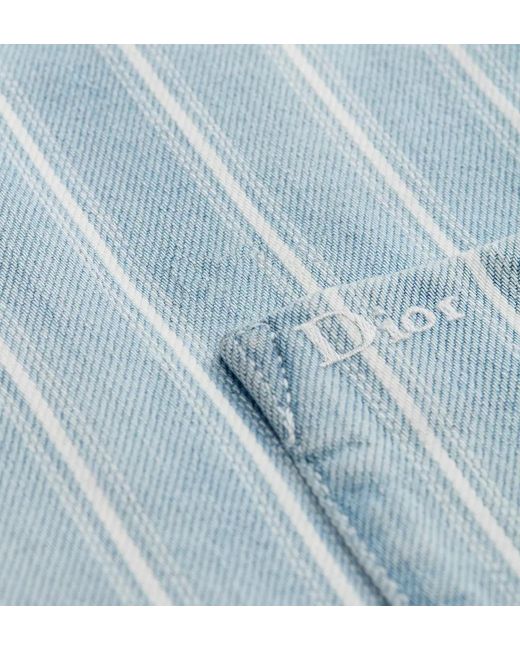 Dior Blue Overshirt for men