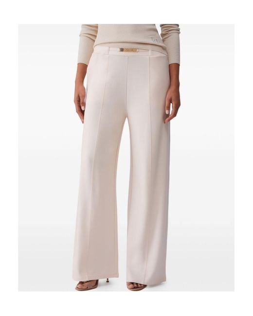 Liu Jo Pink Wide-Leg Trousers