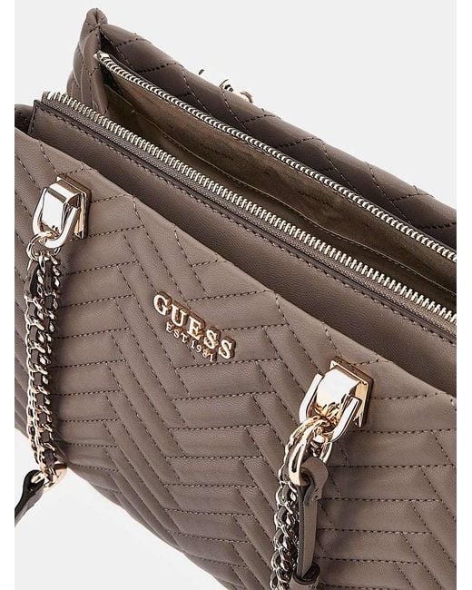Guess Brown Anning Tote Bag