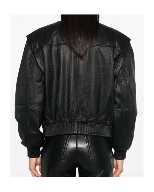 REMAIN Birger Black Long-Sleeved Casual Jacket