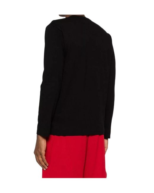 COMME DES GARÇONS PLAY Black Heart-Patch T-Shirt for men