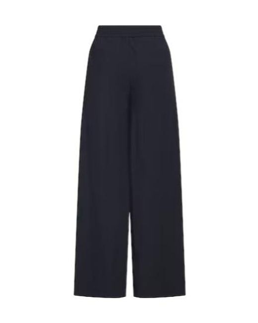 Brunello Cucinelli Blue Loose Trousers