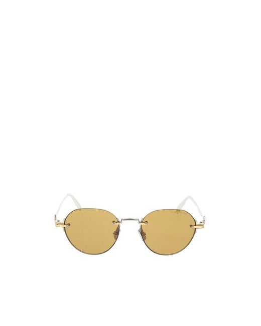 Dior Metallic Eyewear Oval Frame Sunglasses for men