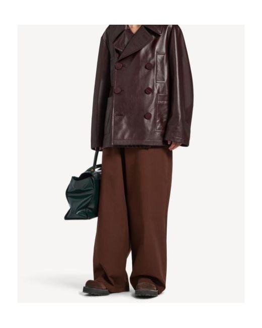 Balenciaga Brown Venom Derby for men