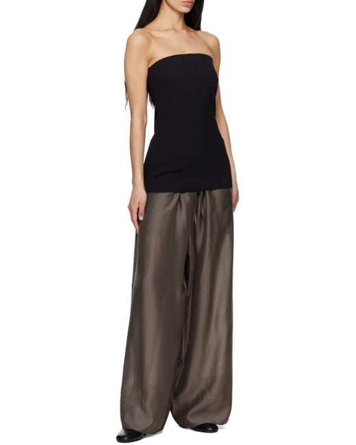 Entire studios Gray Vento Wide-Leg Pants